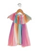 Christian Dior Rainbow Pleated Dress