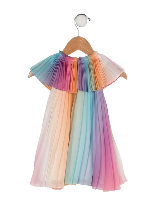 Christian Dior Rainbow Pleated Dress