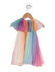Christian Dior Rainbow Pleated Dress