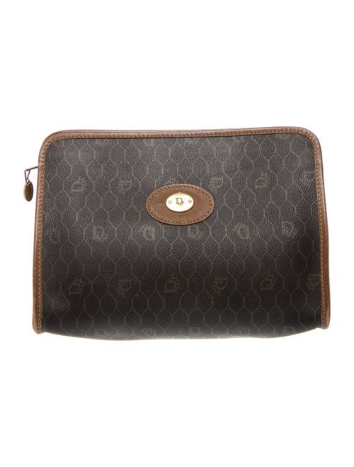 Christian Dior Honeycomb Cosmetic Bag Vintage