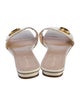 Christian Dior Patent Leather Slides