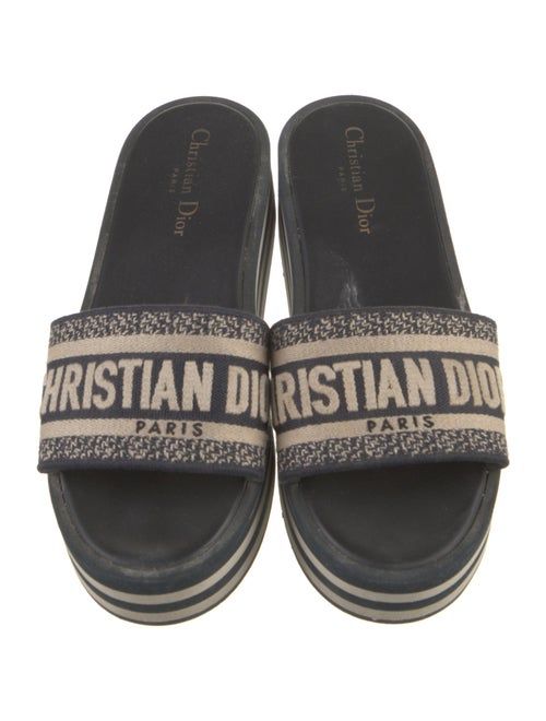 Christian Dior Dway Printed Slides