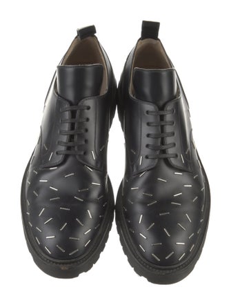 Christian Dior Signature Logo Leather Loafers