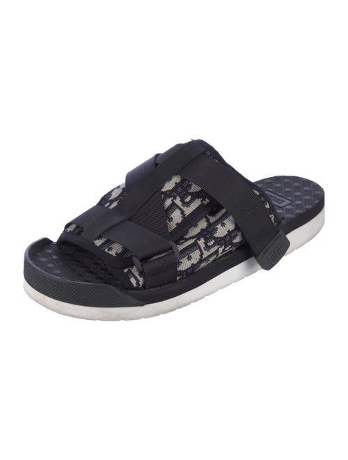 Christian Dior Oblique Jacquard Slides