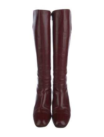 Christian Dior Leather Riding Boots