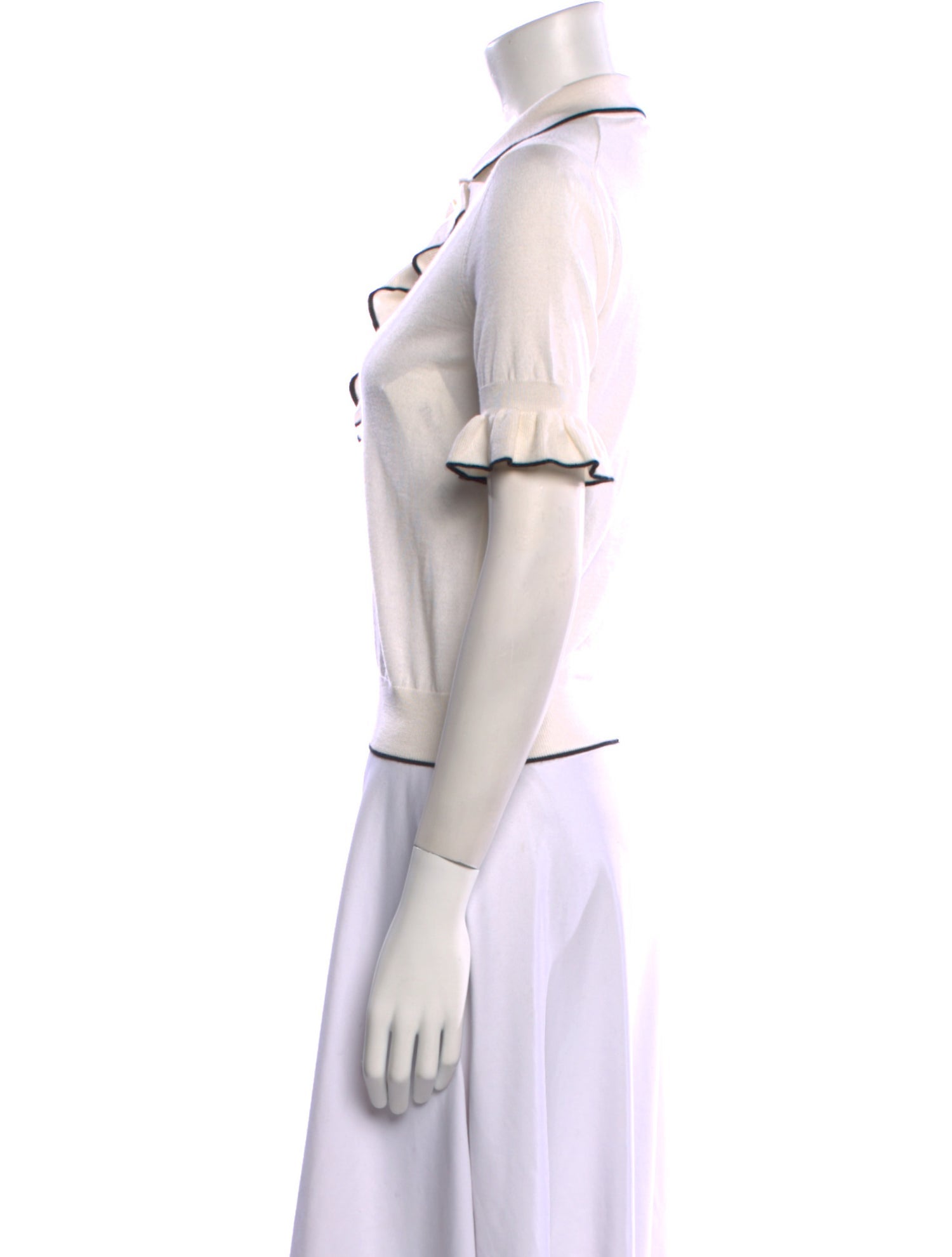 Christian Dior Cashmere V-Neck Polo w/ Tags