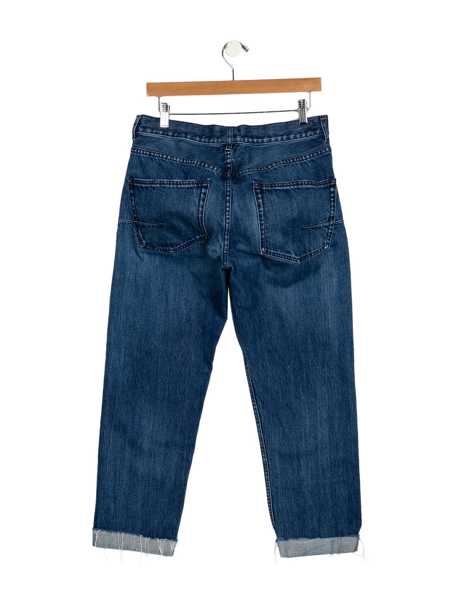 Christian Dior Mid-Rise Straight Leg Jeans