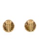 Christian Dior Vintage Crystal Clip-On Earrings