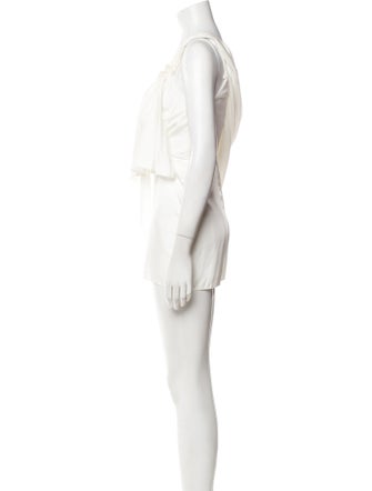 Christian Dior Asymmetrical Romper