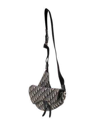 Christian Dior Oblique Jacquard Oblique Saddle
