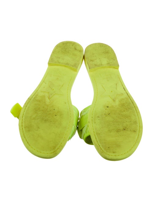 Christian Dior Raw-Edge Trim Slides