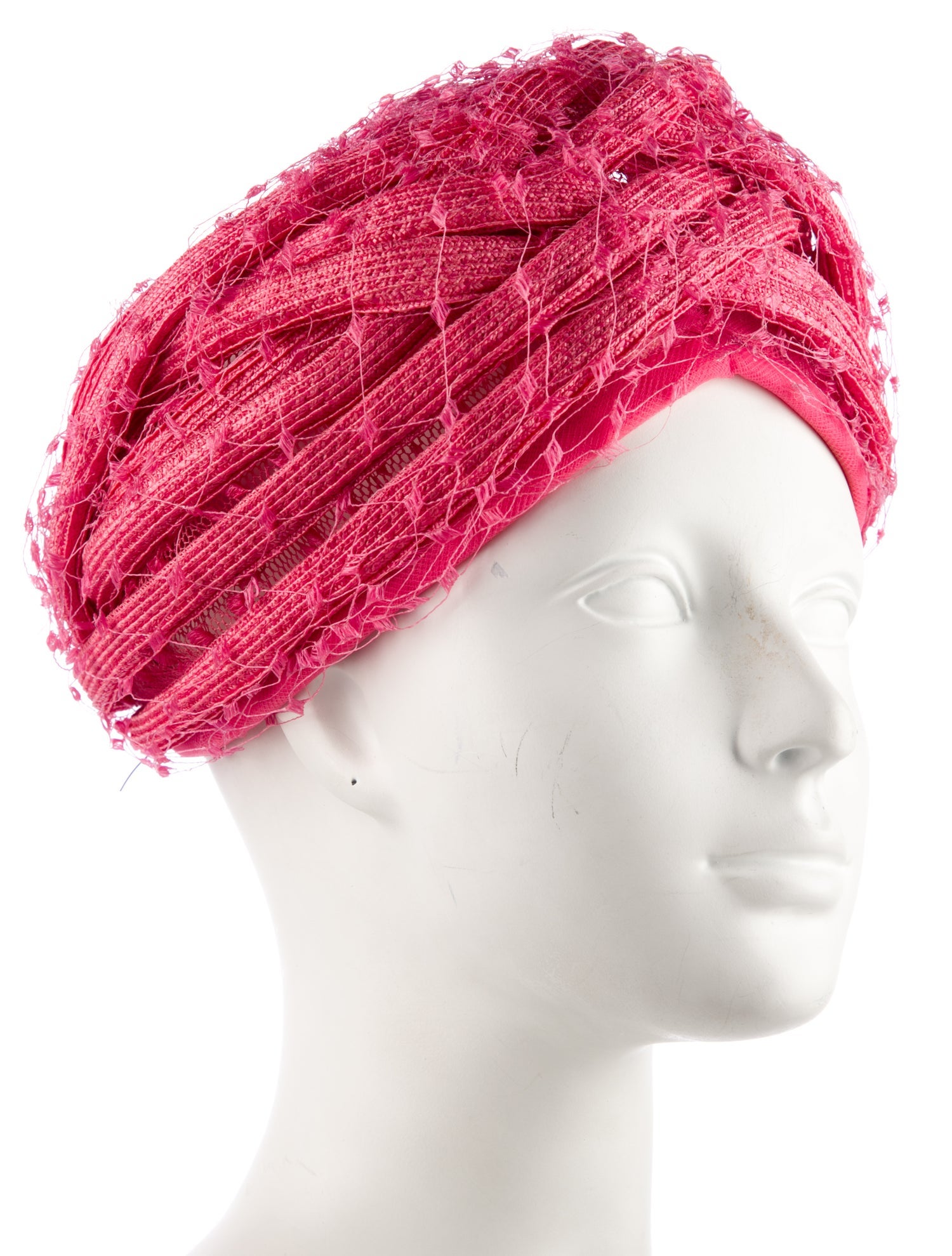 Christian Dior Chapeaux Vintage Mesh Turban