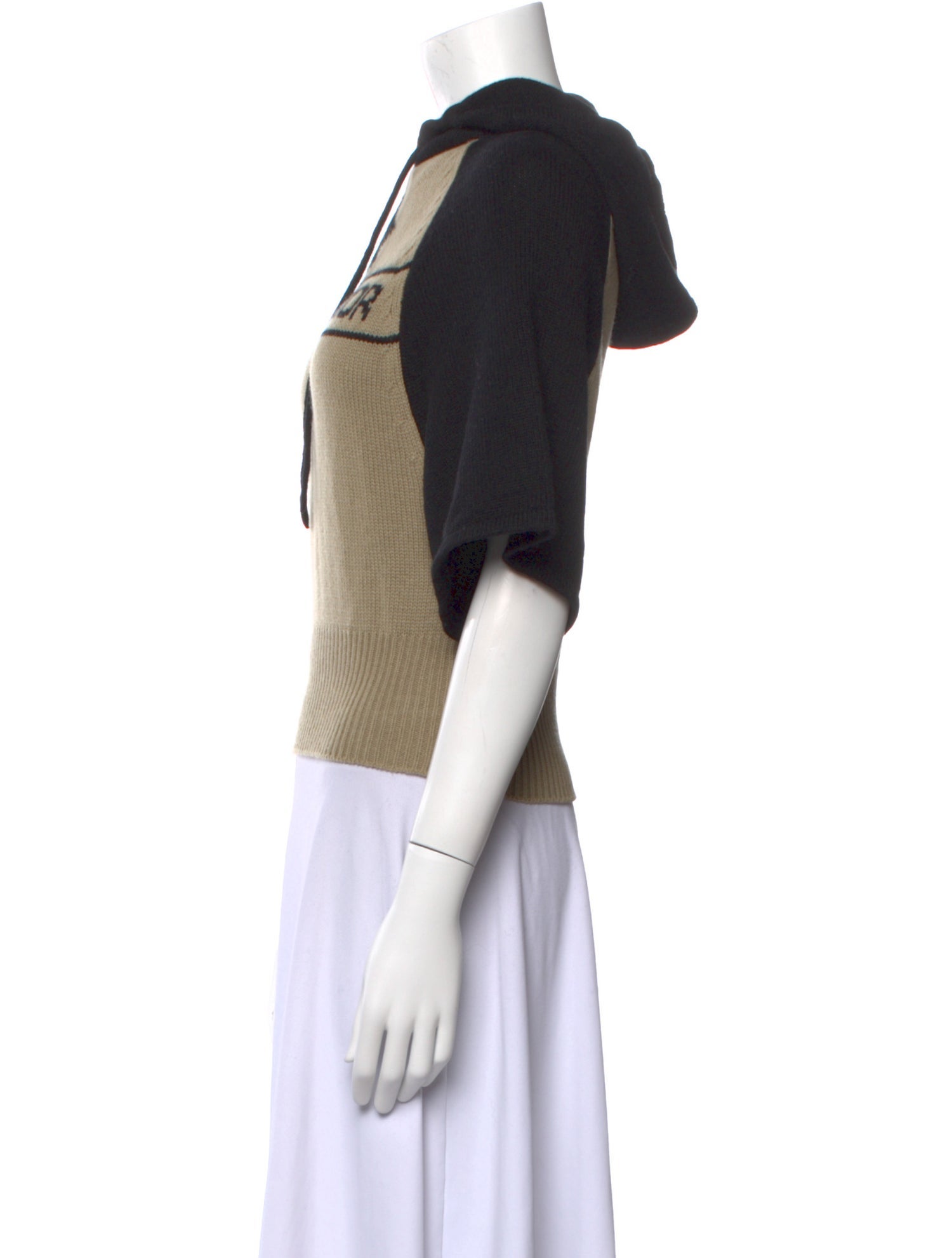 Christian Dior Cashmere Graphic Print Sweater