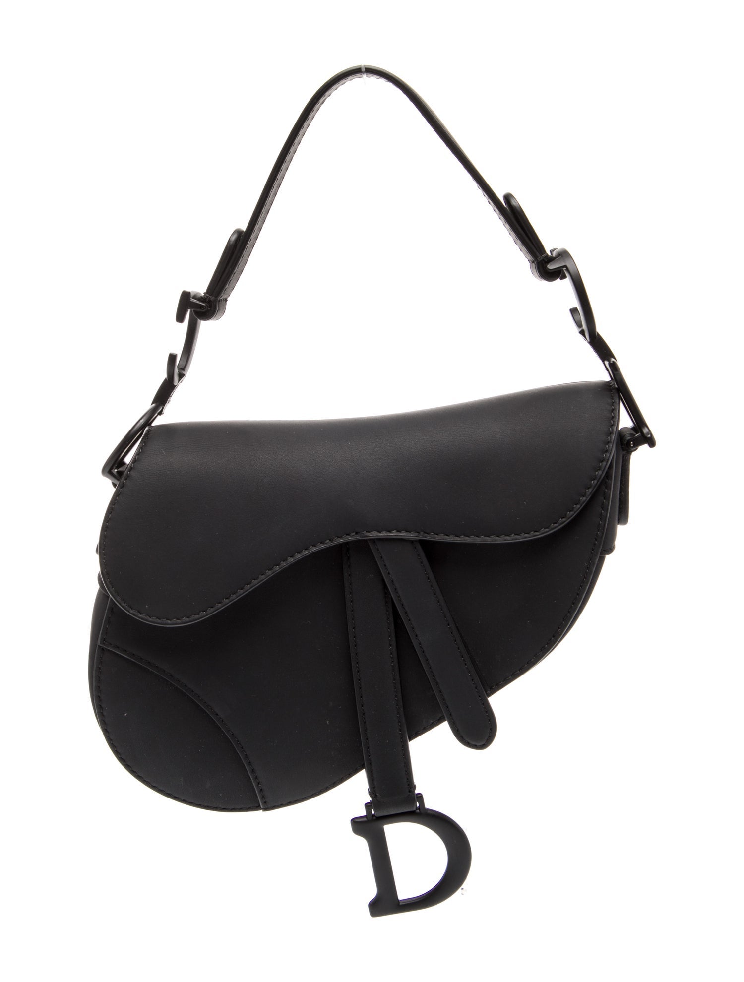 Christian Dior Leather Saddle Mini 2022