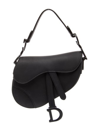 Christian Dior Leather Saddle Mini 2022