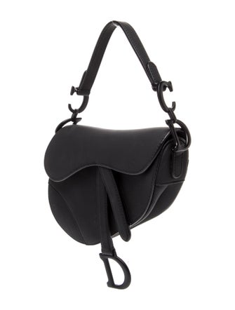 Christian Dior Leather Saddle Mini 2022
