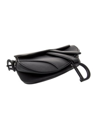 Christian Dior Leather Saddle Mini 2022