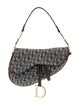 Christian Dior Canvas Double Saddle