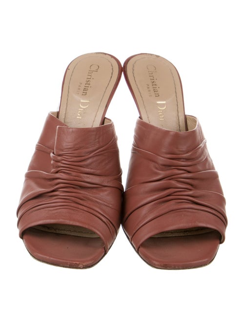 Christian Dior Leather Slides