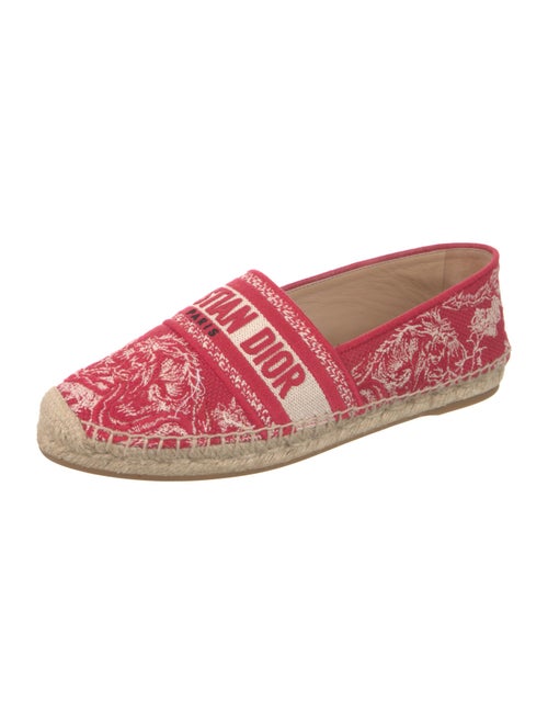 Christian Dior Canvas Printed Espadrilles