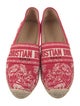 Christian Dior Canvas Printed Espadrilles
