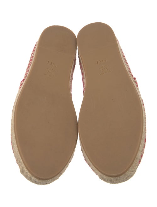 Christian Dior Canvas Printed Espadrilles