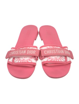 Christian Dior Canvas Slides