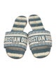 Christian Dior Printed Slides