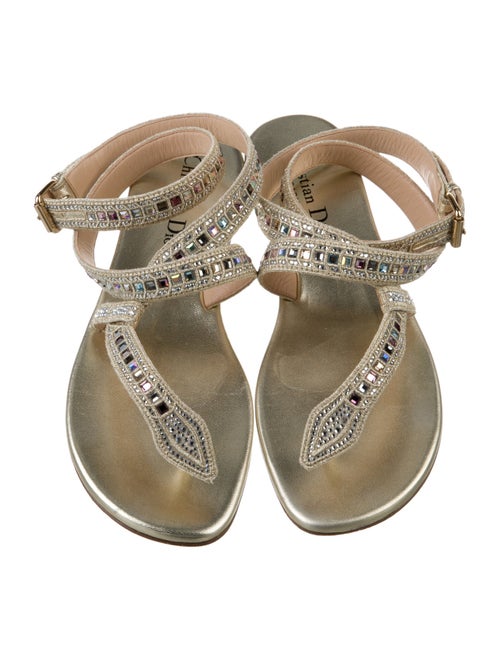 Christian Dior 2022 Leather Gladiator Sandals