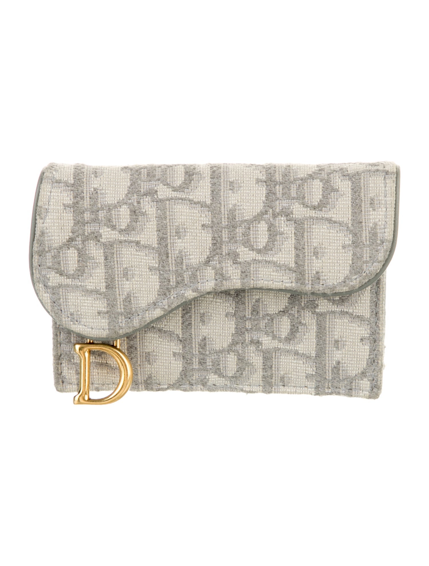 Christian Dior 2023 Saddle Compact Wallet