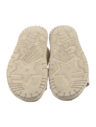 Christian Dior Cannage Pattern Leather Espadrilles