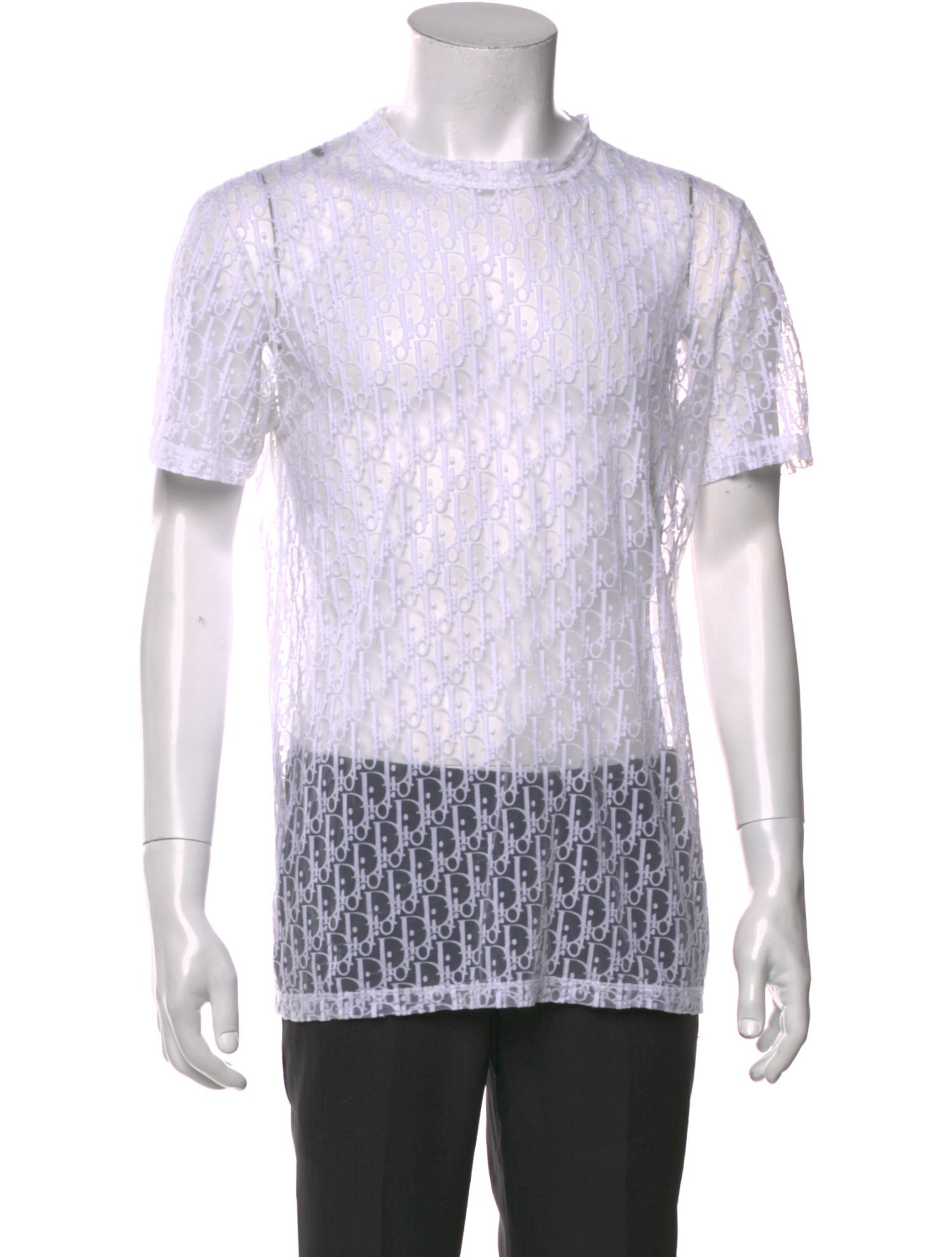DIOR MEN 2021 Oblique Jacquard Henley
