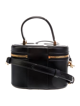 Christian Dior Leather CD Signature Vanity Case w/ Strap Small 2023