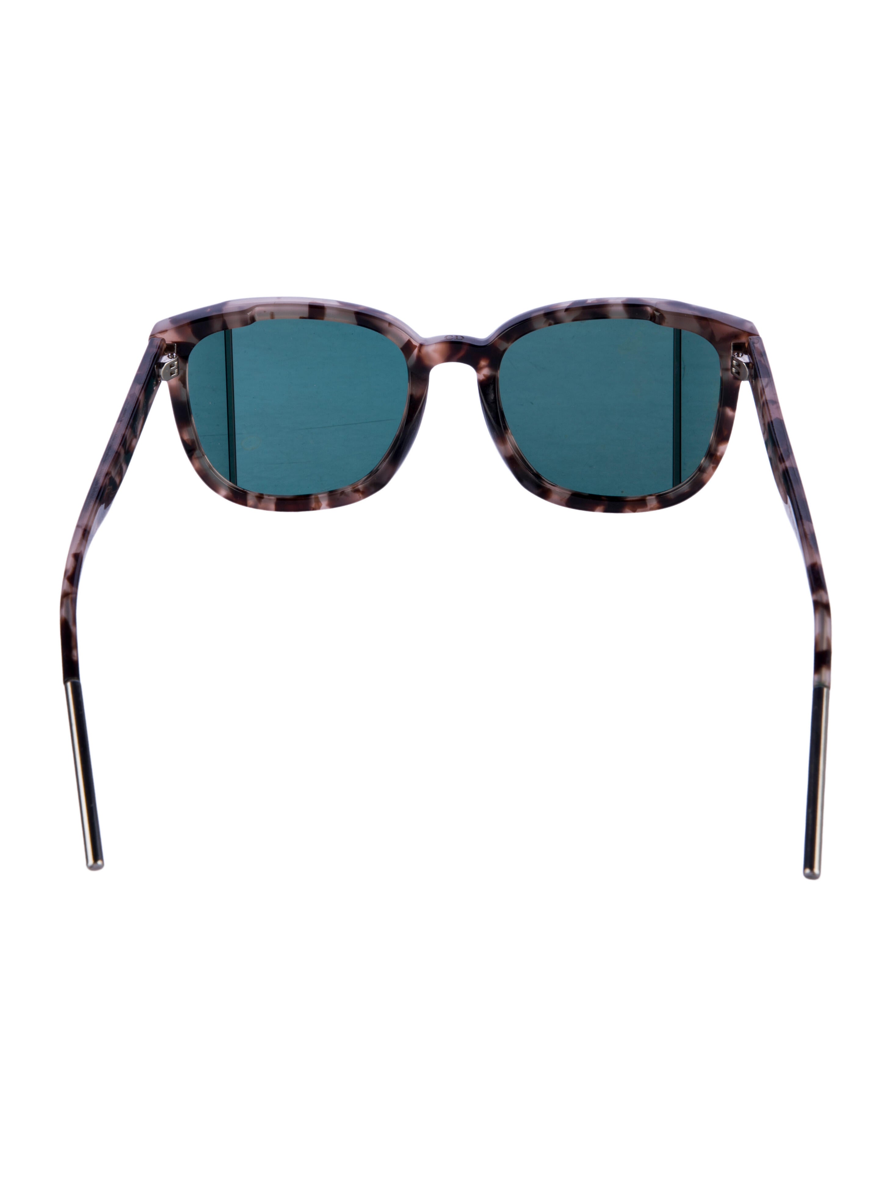 Christian Dior Wayfarer Tinted Sunglasses