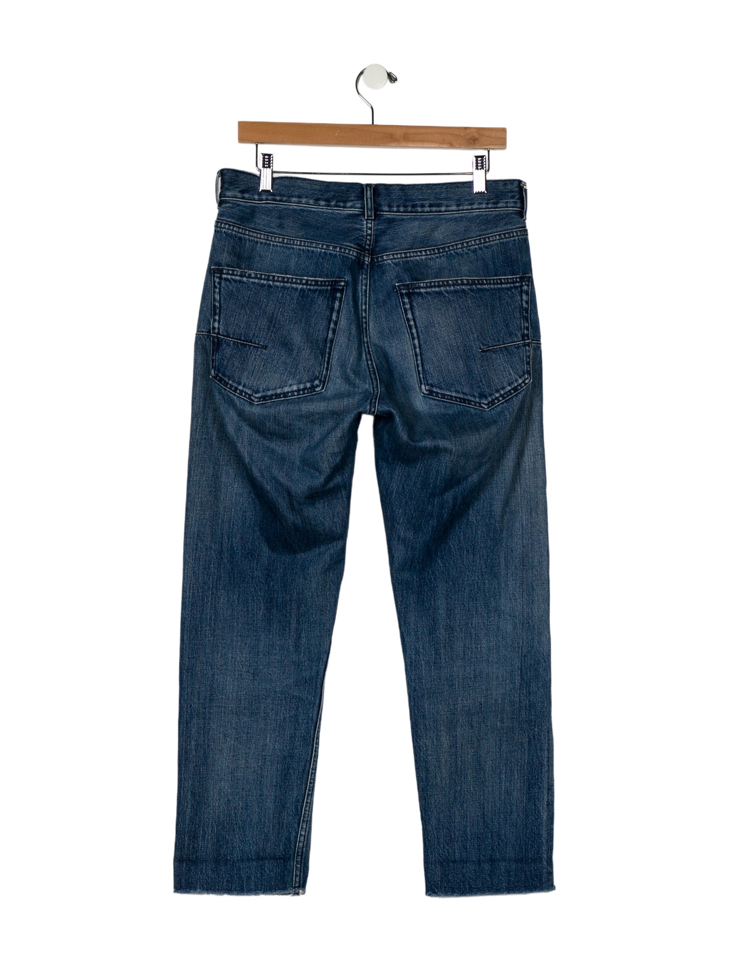 Christian Dior Mid-Rise Straight Leg Jeans