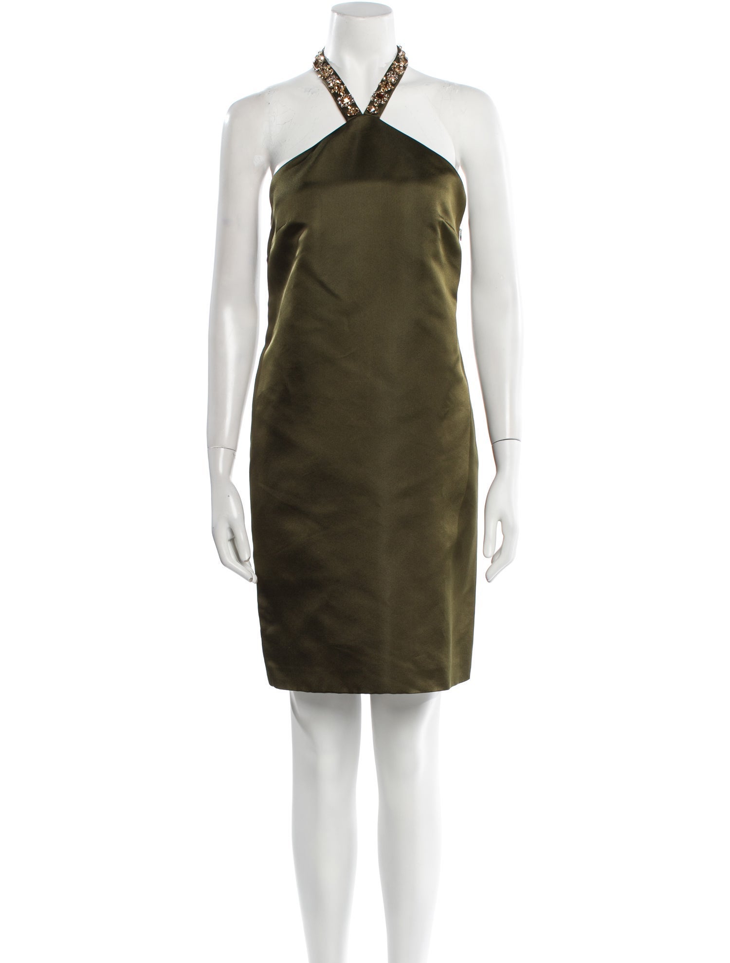 Christian Dior Silk Knee-Length Dress