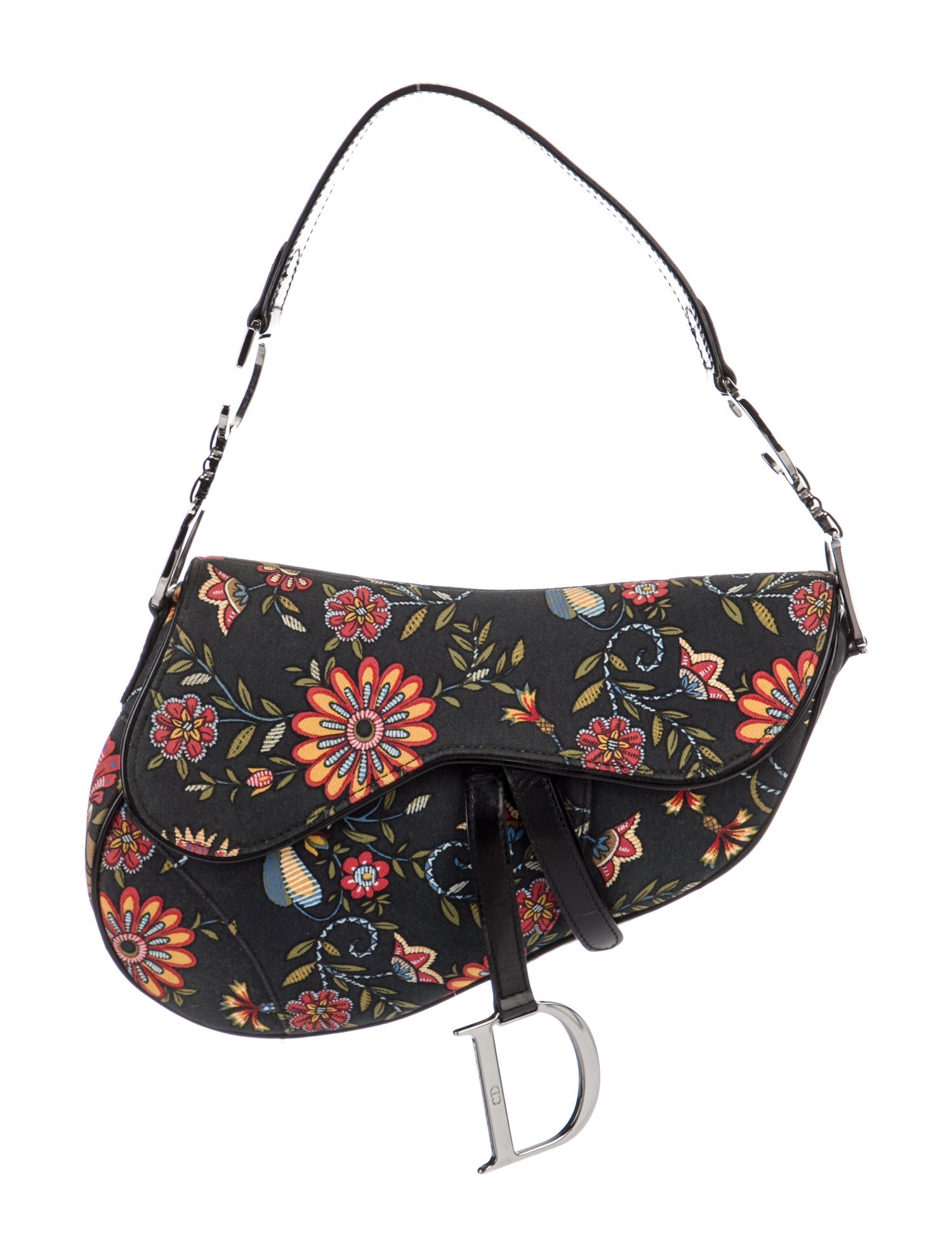 Christian Dior Canvas Saddle Vintage