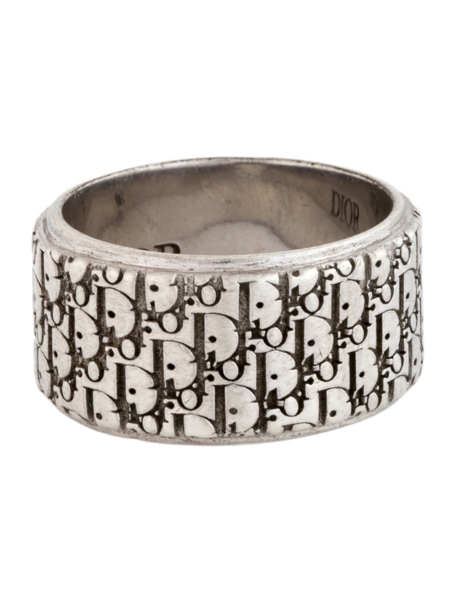 Christian Dior Oblique Band Ring