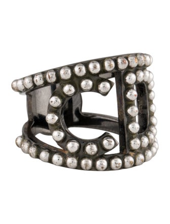 Christian Dior Beaded Cocktail Ring