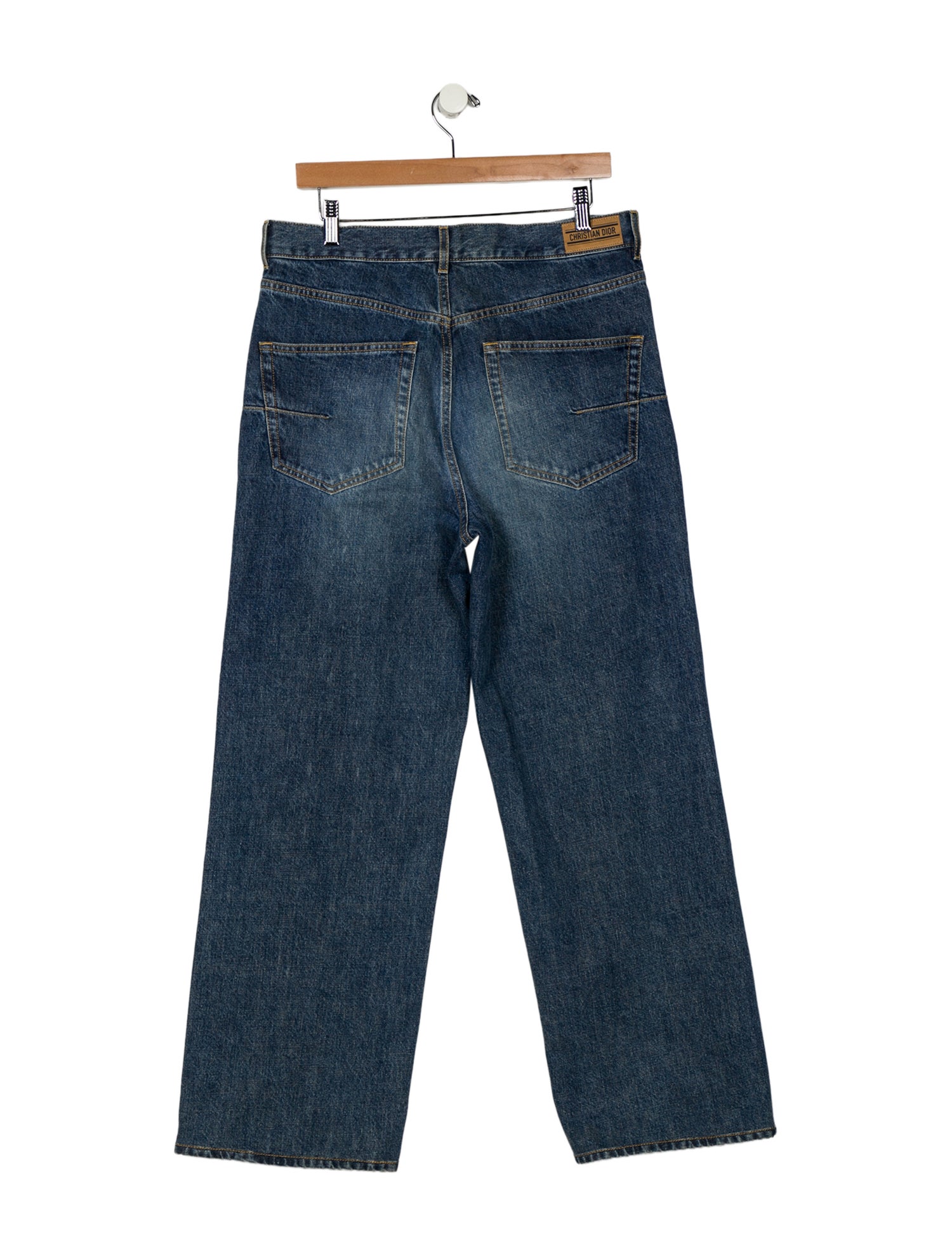 Christian Dior High-Rise Wide Leg Jeans