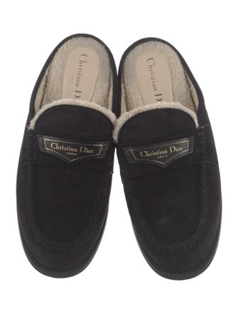Christian Dior Suede Mules