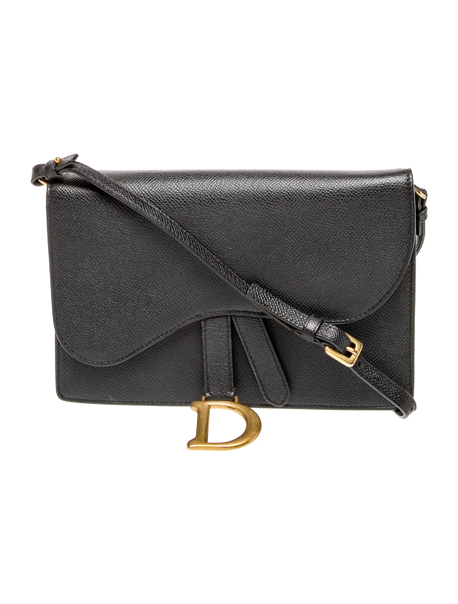 Christian Dior Leather Saddle