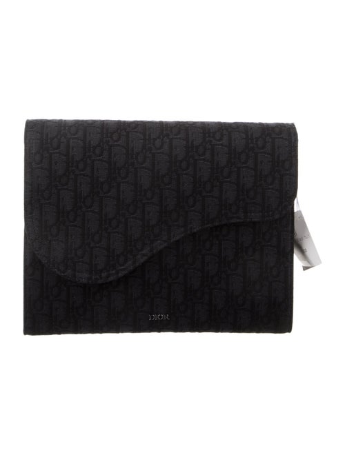 Christian Dior Pattern Print Canvas Ipad Case