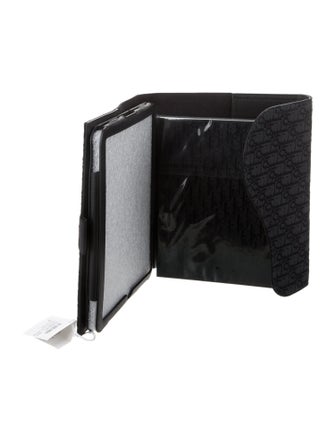 Christian Dior Pattern Print Canvas Ipad Case