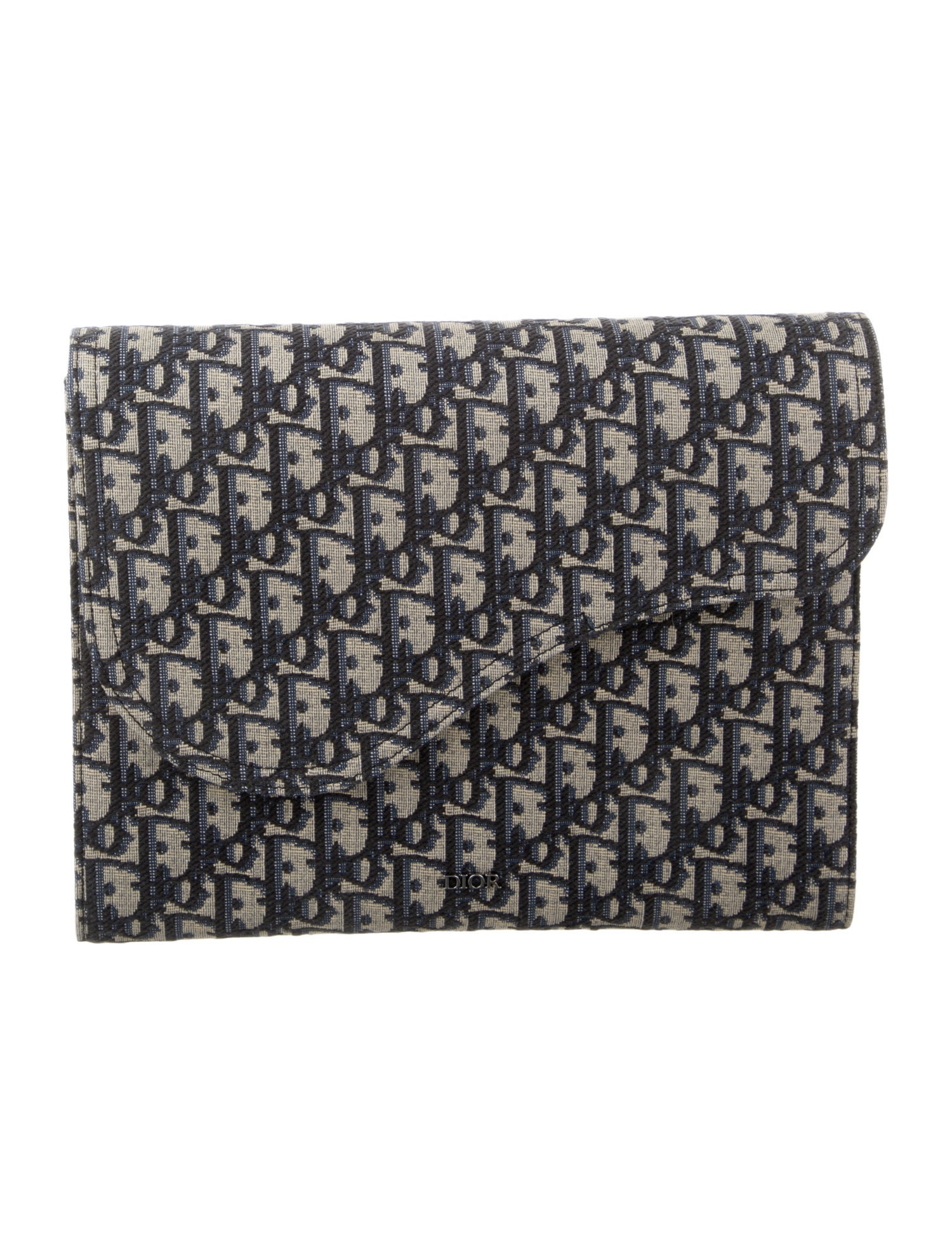 Christian Dior Pattern Print Canvas Ipad Case