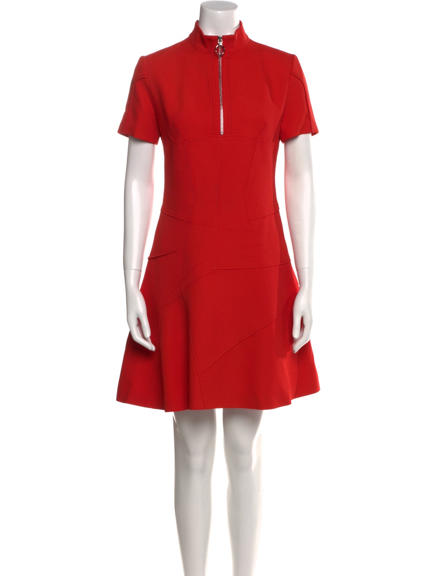 Christian Dior Mock Neck Mini Dress