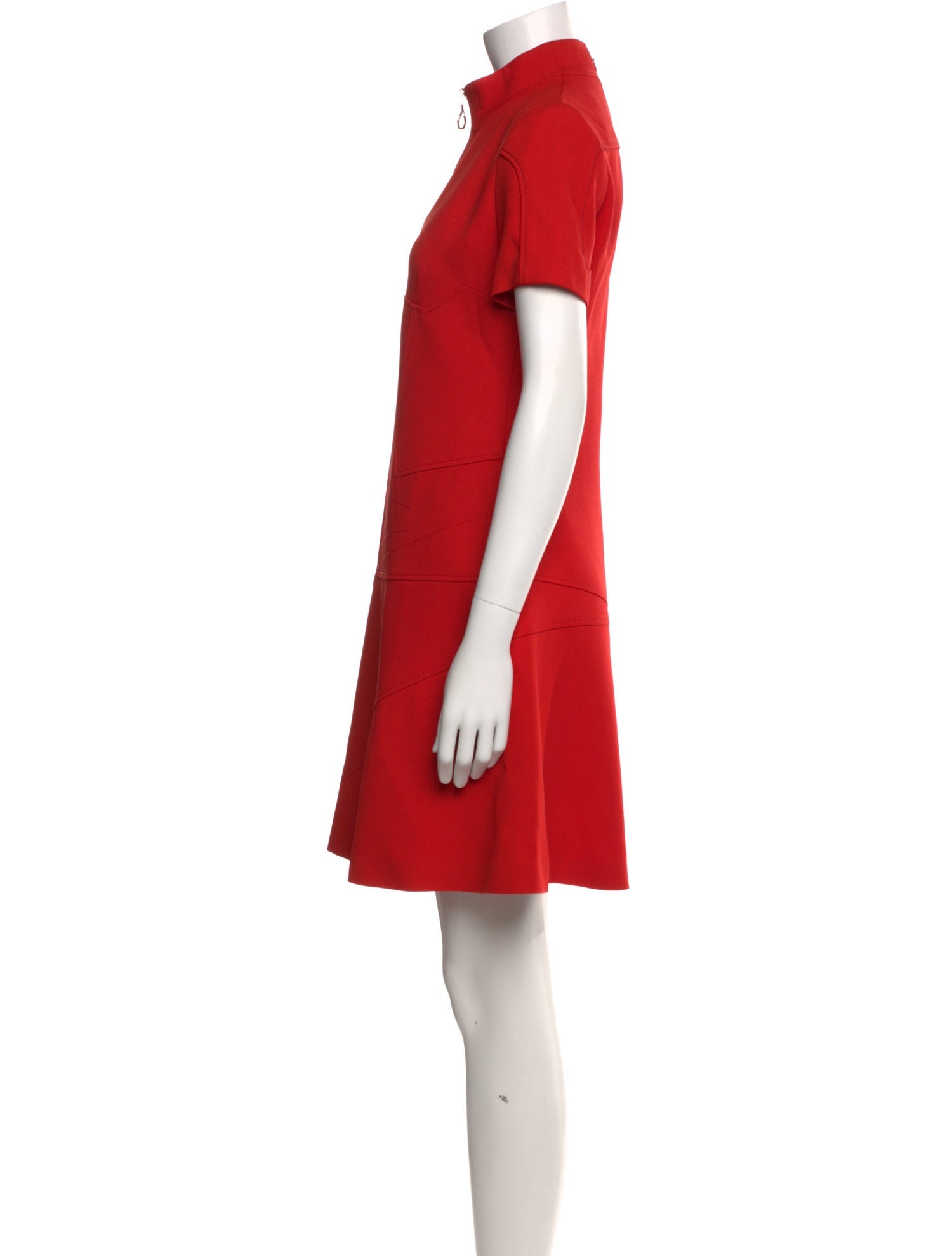 Christian Dior Mock Neck Mini Dress