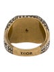 Christian Dior Crystal CD Ring