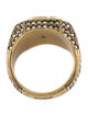Christian Dior Crystal CD Ring