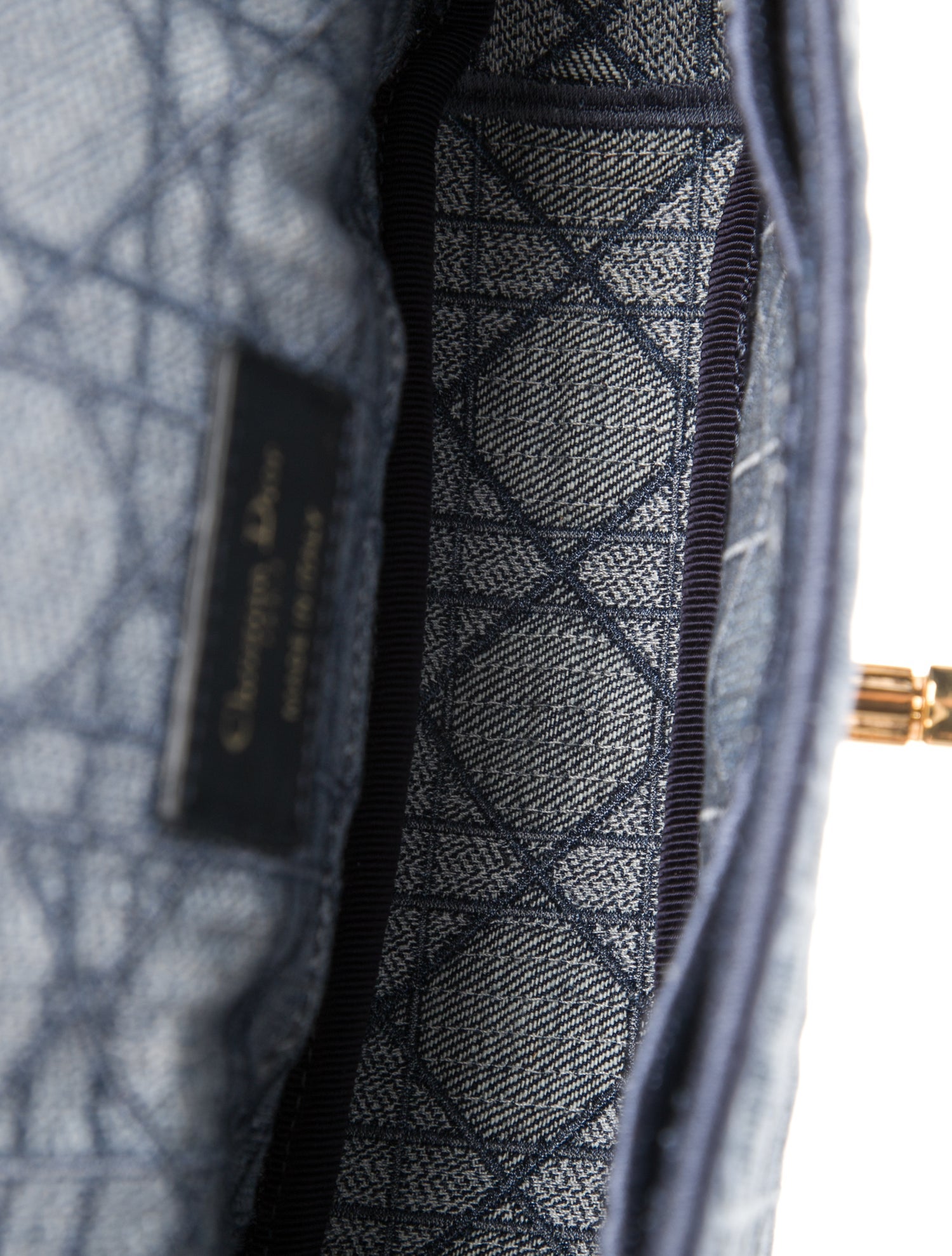 Christian Dior Denim Caro Small